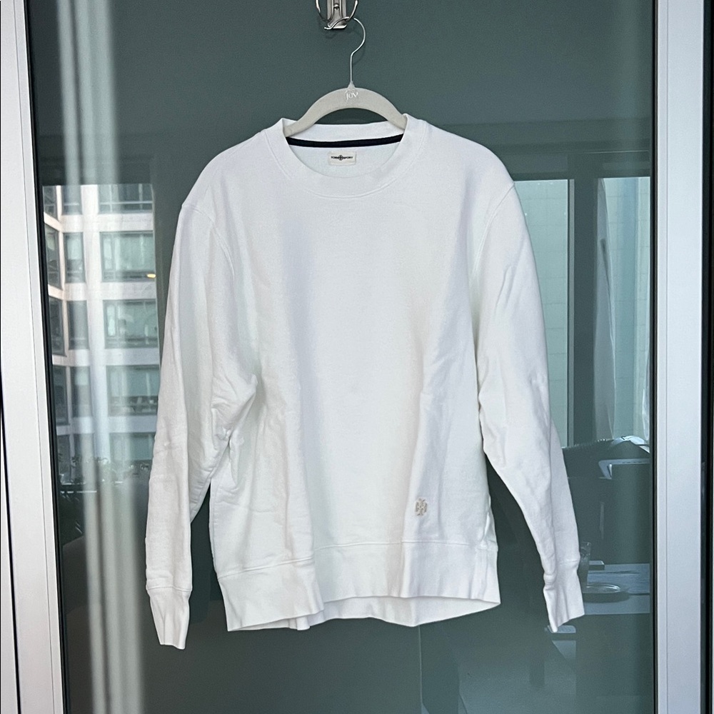 Tory Burch Sport White Sweatshirt